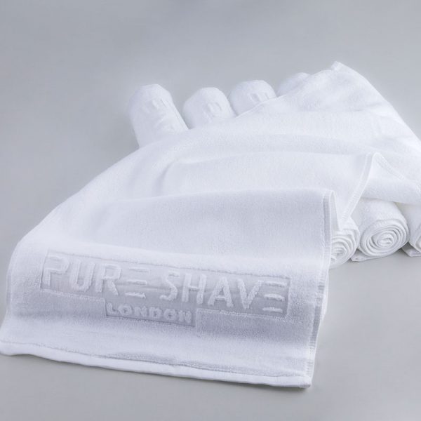 Pure shave shaving towel