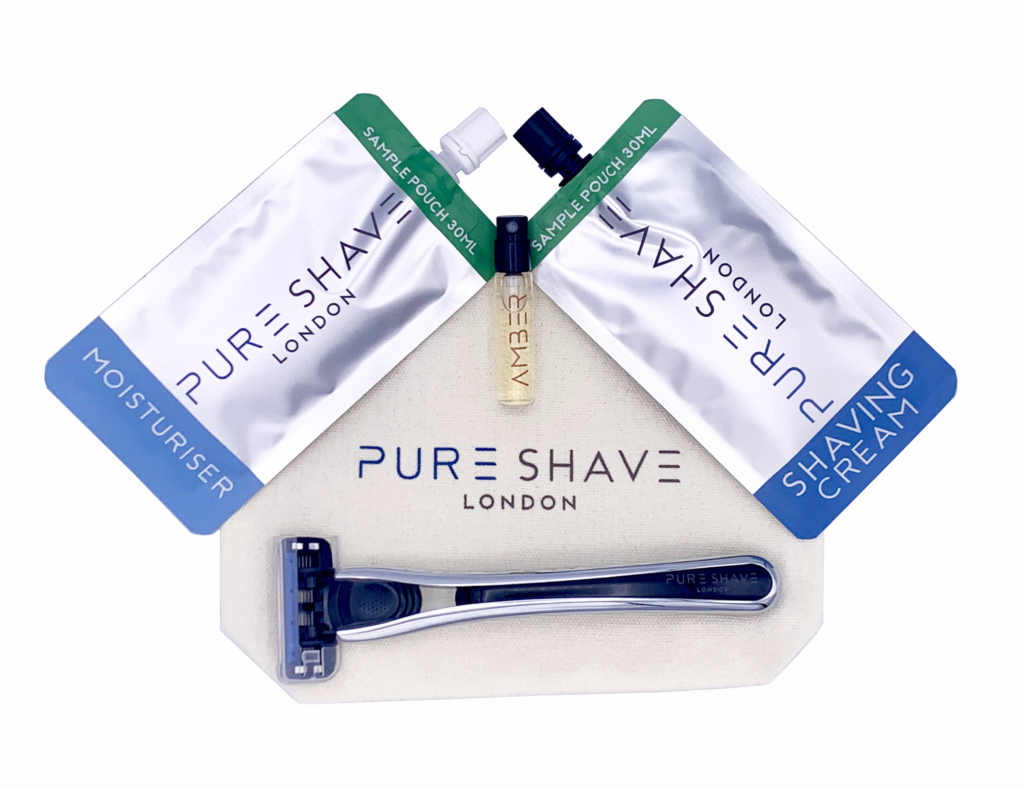 Travel Shaving Kit Pure Shave London