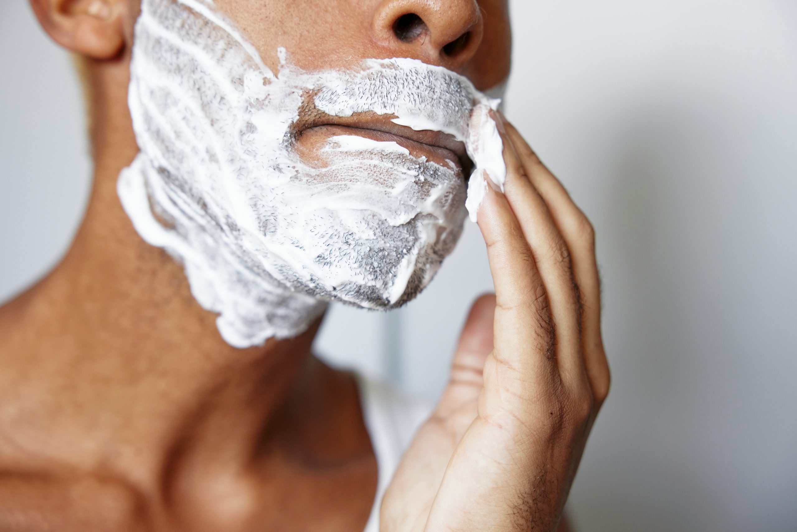 shaving beard