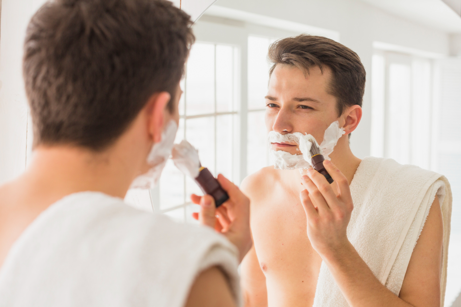 Shaving and Moisturising