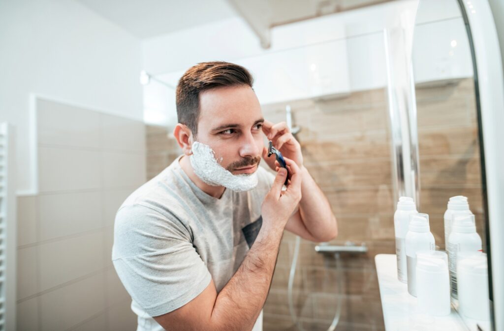 shaving