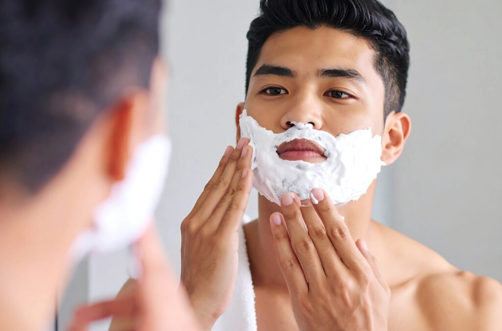 shaving cream