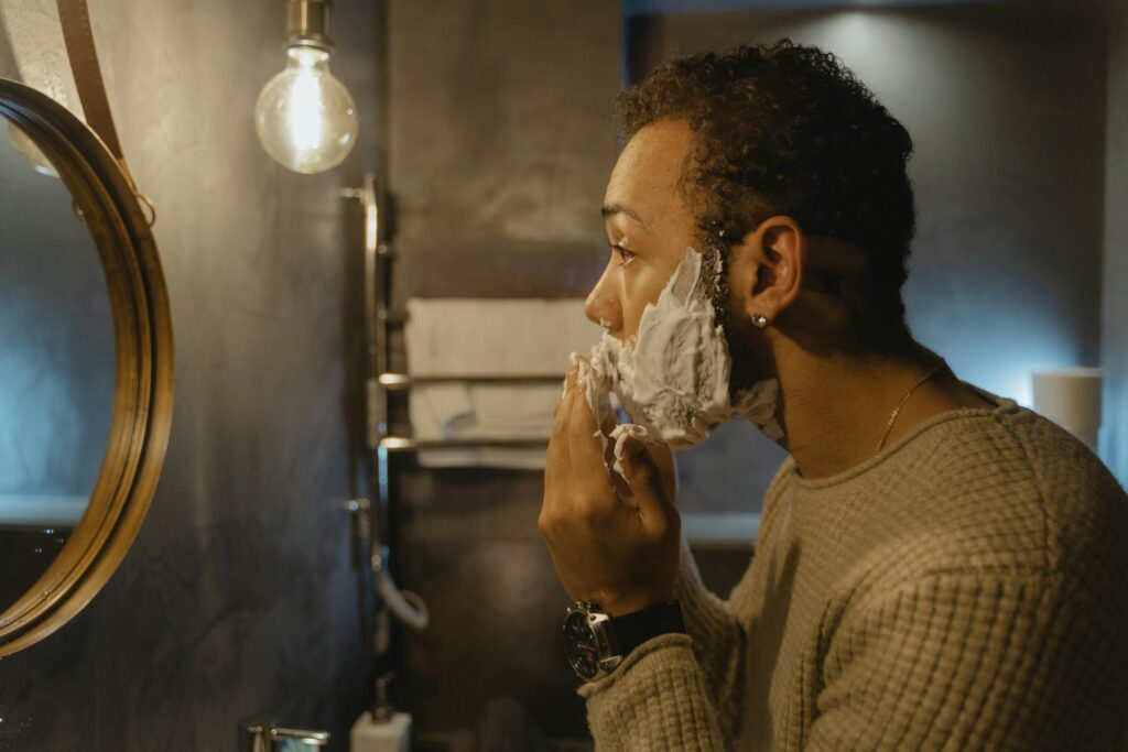 shaving cream