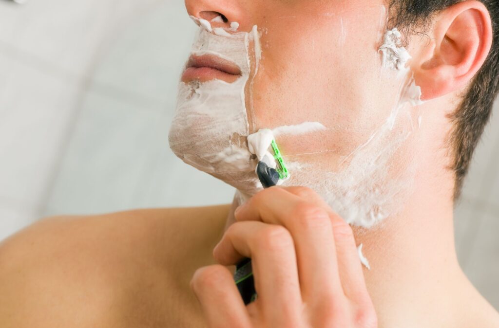 shaving