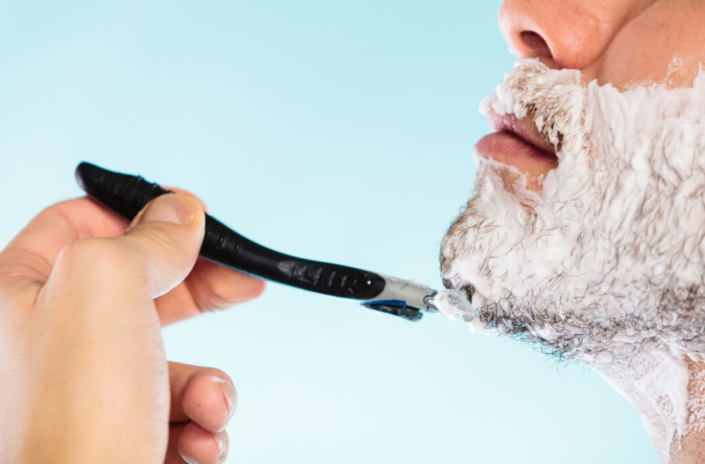 shaving
