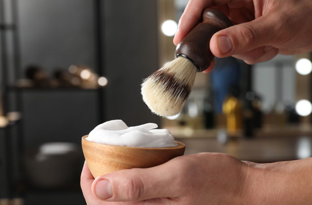shaving cream