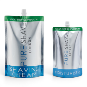 Moisturiser and Shaving Cream Refill Pouches