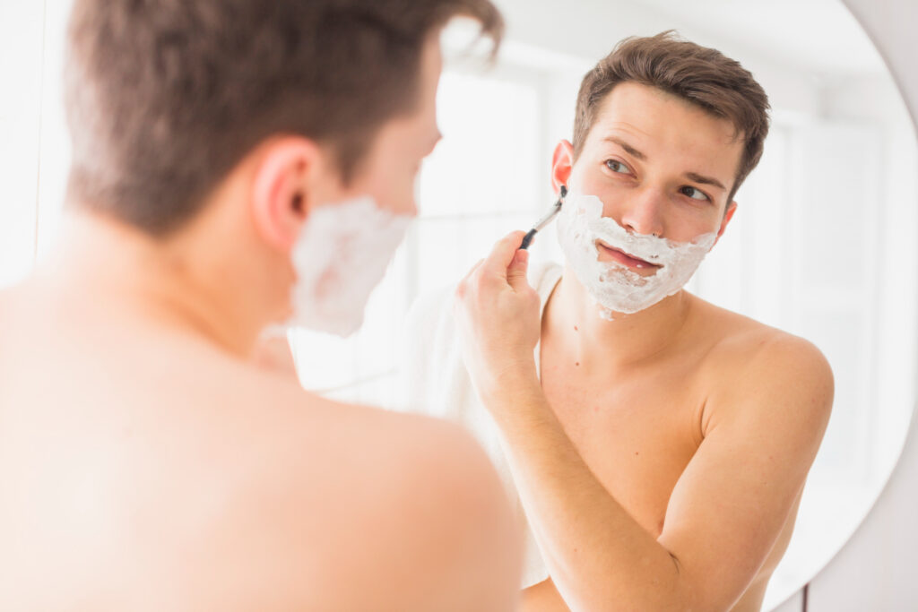 shaving